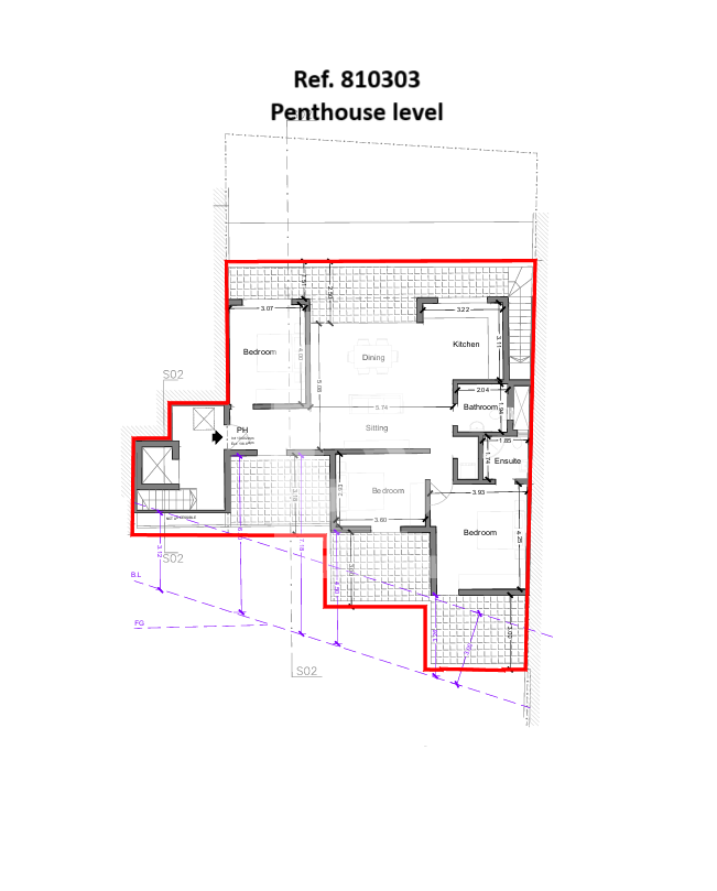 3 bed Penthouse for Sale - Image 1