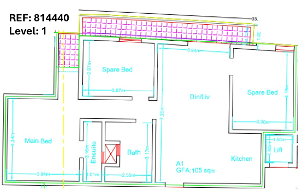 3 bed Apartment for Sale - Image 1