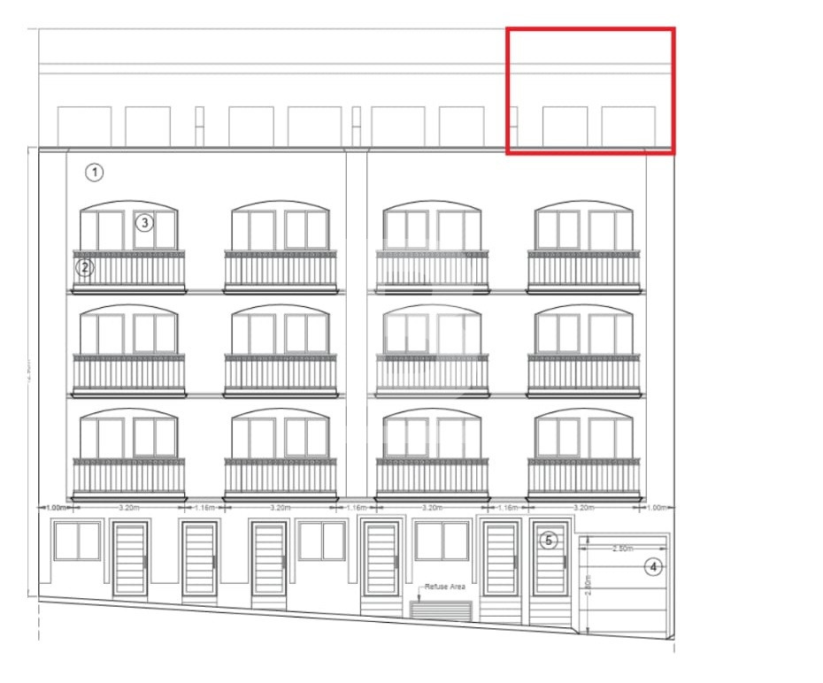 2 bed Penthouse for Sale