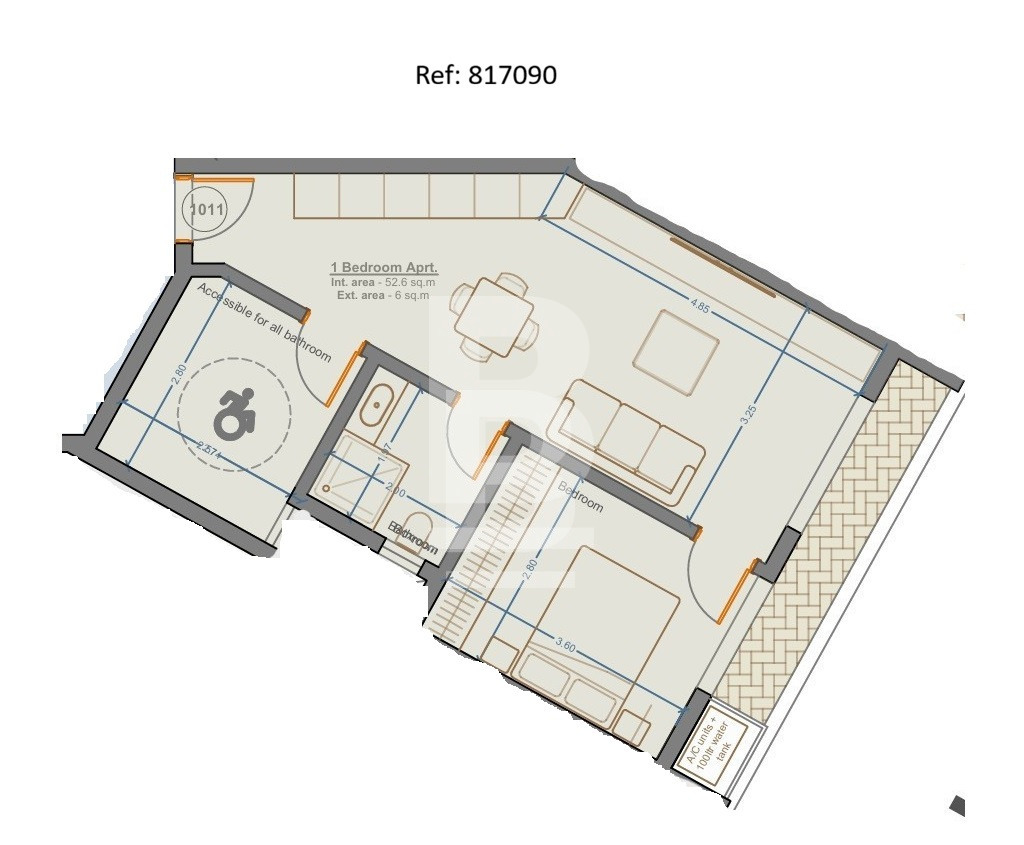 1 bed Apartment for Sale - Image 1