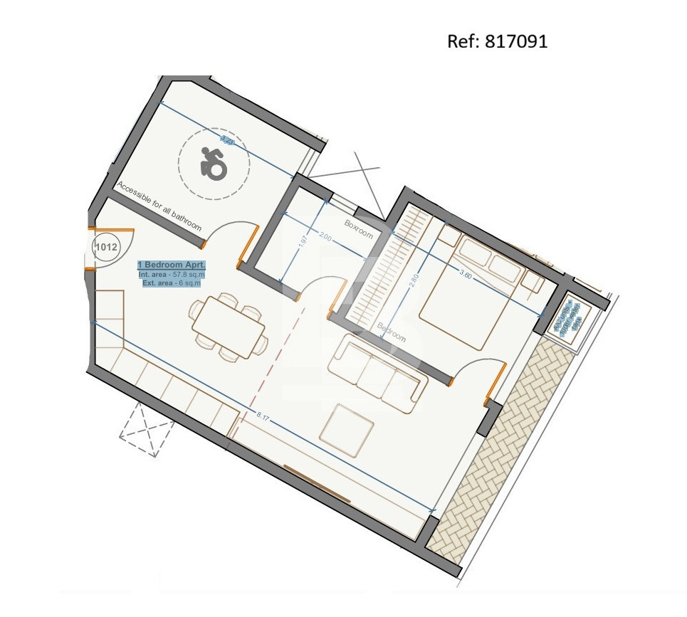 1 bed Apartment for Sale - Image 1