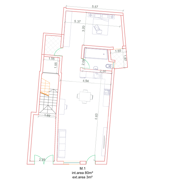 1 bed Maisonette for Sale - Image 1